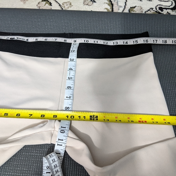 💰SOLD!!!💰BCBGMaxAzria Cream Mason Leggings - Picture 8 of 10